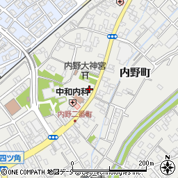 新潟県新潟市西区内野町615周辺の地図
