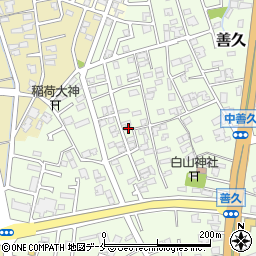 新潟県新潟市西区善久934-3周辺の地図