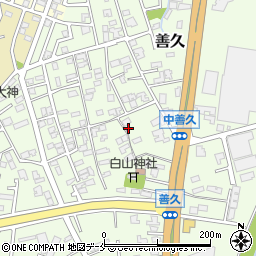 新潟県新潟市西区善久895周辺の地図