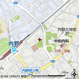新潟県新潟市西区内野町383周辺の地図