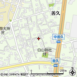 新潟県新潟市西区善久899周辺の地図