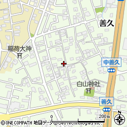 新潟県新潟市西区善久956周辺の地図