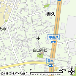 新潟県新潟市西区善久896周辺の地図