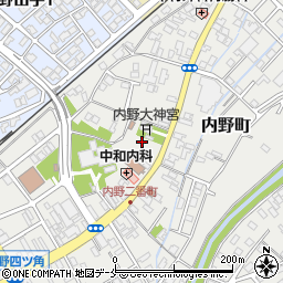 新潟県新潟市西区内野町614周辺の地図