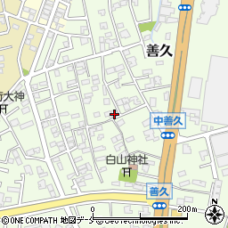 新潟県新潟市西区善久973周辺の地図