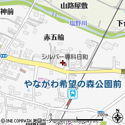 福島県伊達市梁川町赤五輪83周辺の地図