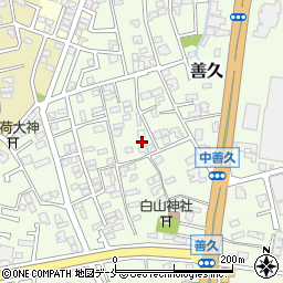 新潟県新潟市西区善久973-3周辺の地図