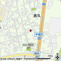 新潟県新潟市西区善久976周辺の地図