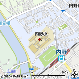 新潟市ひまわりクラブ　内野ひまわりクラブ第１周辺の地図