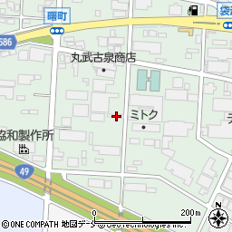 山富自動車有限会社　新潟営業所周辺の地図