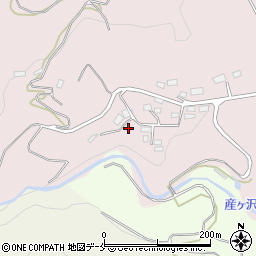 福島県伊達郡桑折町南半田明神堂周辺の地図