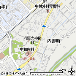 新潟県新潟市西区内野町659周辺の地図