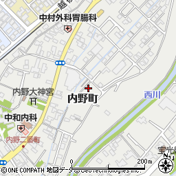 新潟県新潟市西区内野町870周辺の地図
