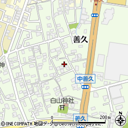 新潟県新潟市西区善久977周辺の地図