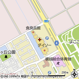 株式会社ひらせいホームセンター　横越店周辺の地図