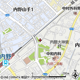新潟県新潟市西区内野町356周辺の地図
