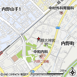 新潟県新潟市西区内野町638周辺の地図