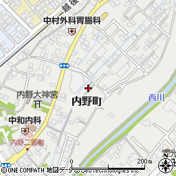 新潟県新潟市西区内野町871周辺の地図