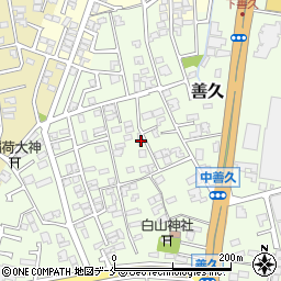 新潟県新潟市西区善久971周辺の地図
