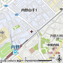 朝日新聞サービスアンカー　有限会社ＡＳＡ内野尾崎新聞店周辺の地図