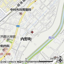 新潟県新潟市西区内野町866周辺の地図
