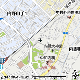新潟県新潟市西区内野町640周辺の地図