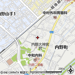 新潟県新潟市西区内野町651周辺の地図