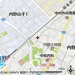 新潟県新潟市西区内野町352周辺の地図