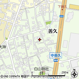 新潟県新潟市西区善久981周辺の地図