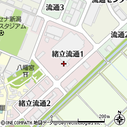 〒950-1124 新潟県新潟市西区緒立流通の地図