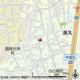 新潟県新潟市西区善久967周辺の地図