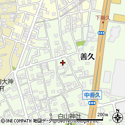 新潟県新潟市西区善久988周辺の地図