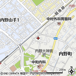 新潟県新潟市西区内野町647周辺の地図