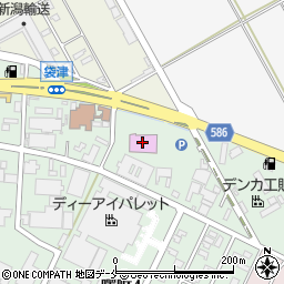 パチンコビッグダイエー亀田店周辺の地図