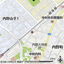 新潟県新潟市西区内野町321周辺の地図