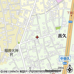 新潟県新潟市西区善久993周辺の地図