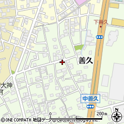 新潟県新潟市西区善久988-3周辺の地図