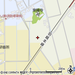 新潟県阿賀野市荻島周辺の地図