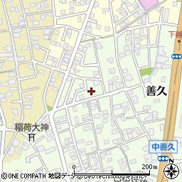 新潟県新潟市西区善久996周辺の地図