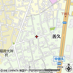 新潟県新潟市西区善久992周辺の地図