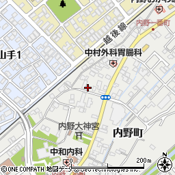 新潟県新潟市西区内野町687周辺の地図