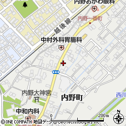新潟県新潟市西区内野町766周辺の地図