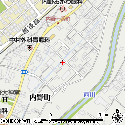 新潟県新潟市西区内野町856-5周辺の地図