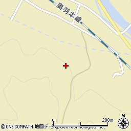 山形県米沢市関根周辺の地図