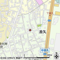 新潟県新潟市西区善久990周辺の地図