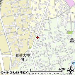 新潟県新潟市西区善久1001-7周辺の地図