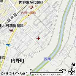 新潟県新潟市西区内野町848周辺の地図