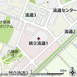 甲信越福山通運株式会社　新潟支店周辺の地図