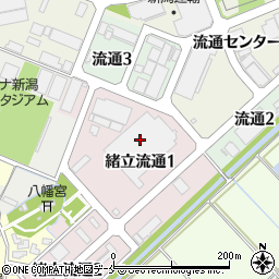 福山通運新潟支店周辺の地図