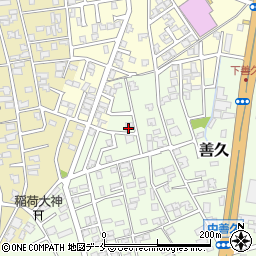 新潟県新潟市西区善久1017周辺の地図